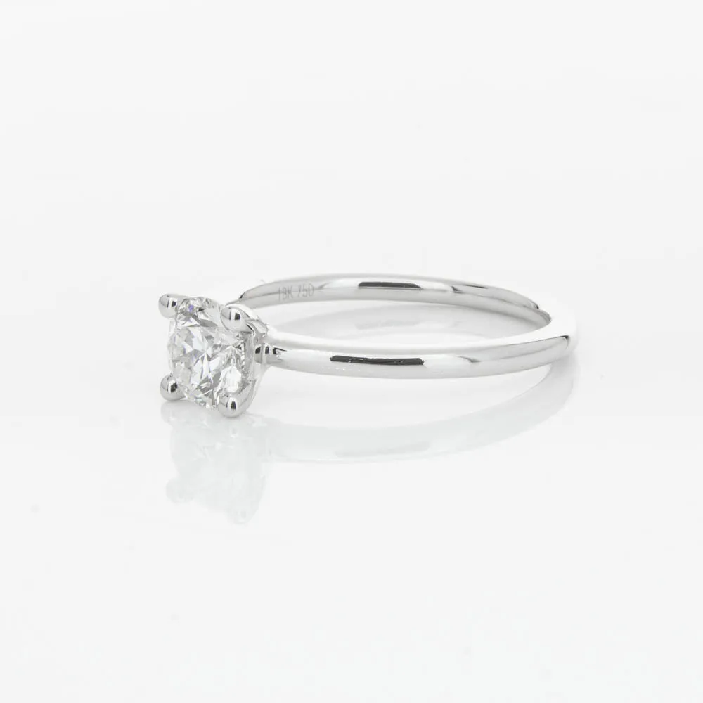 18ct White Gold .70ct Diamond Melba Ring