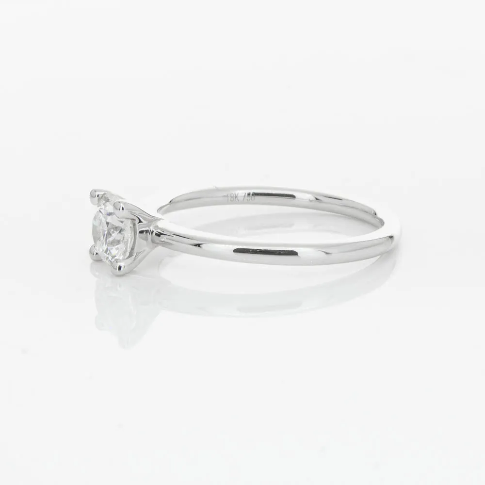 18ct White Gold .70ct Diamond Melba Ring