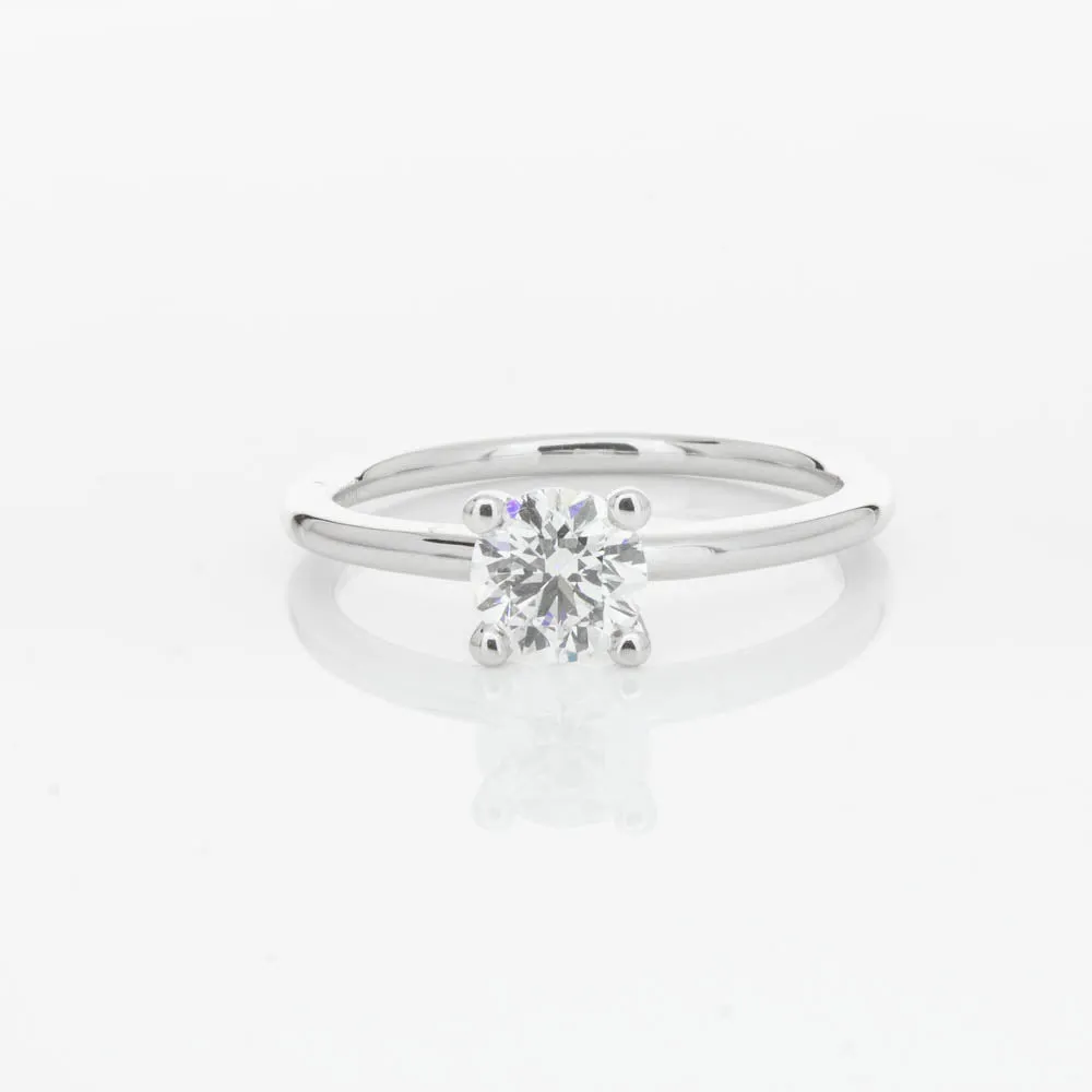 18ct White Gold .70ct Diamond Melba Ring