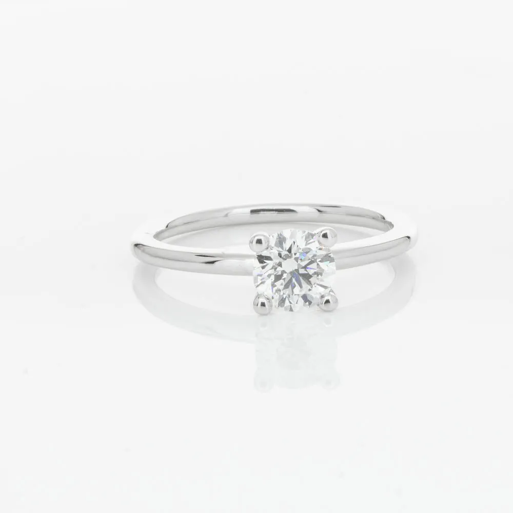 18ct White Gold .70ct Diamond Melba Ring