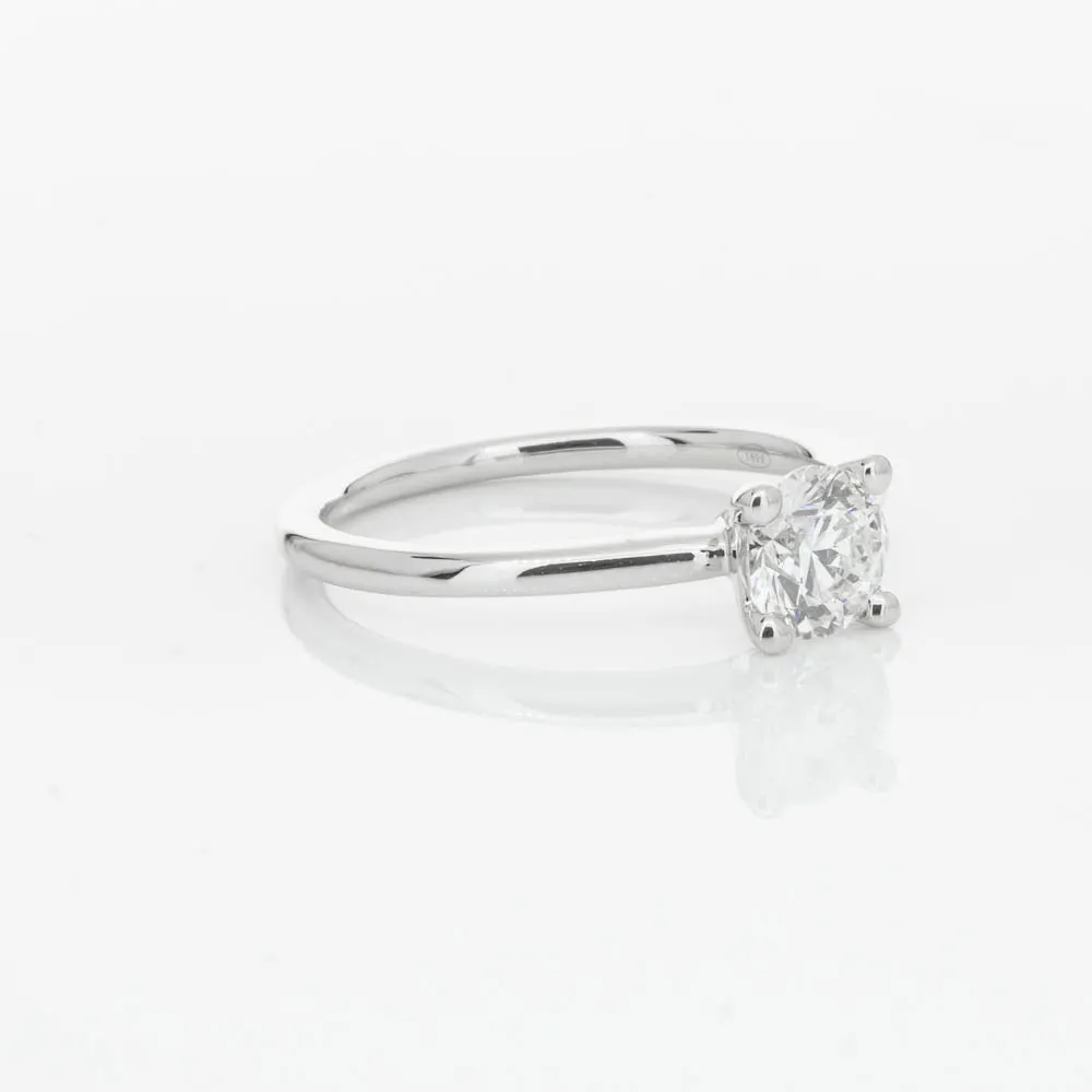 18ct White Gold .70ct Diamond Melba Ring