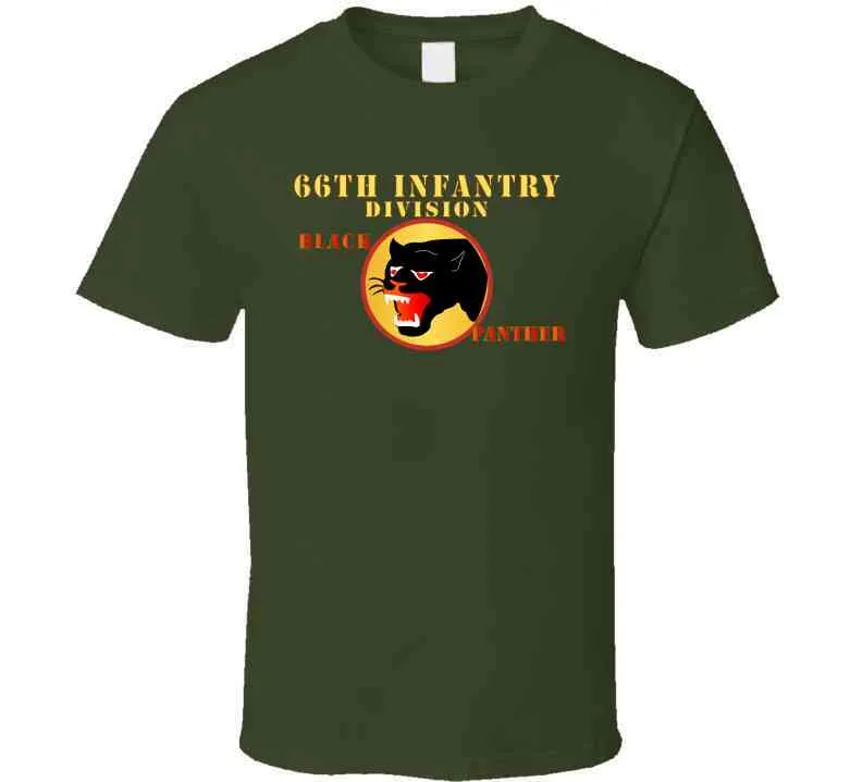 66th Infantry Div - Black Panther X 300 - T Shirt