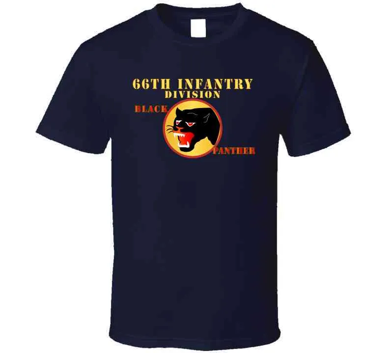 66th Infantry Div - Black Panther X 300 - T Shirt