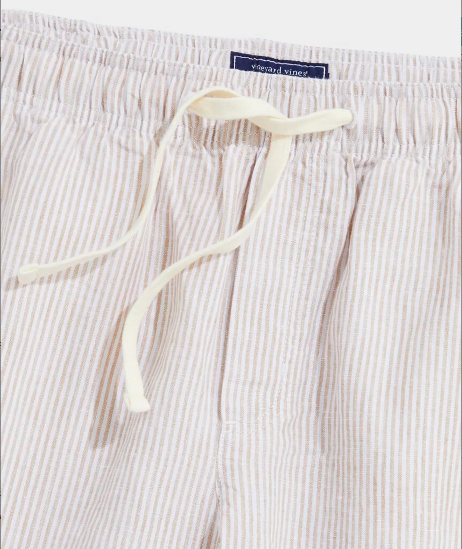 7" Pull-On Linen Short