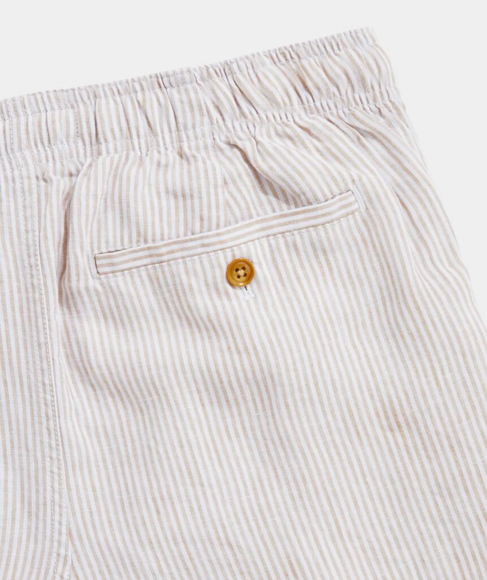 7" Pull-On Linen Short