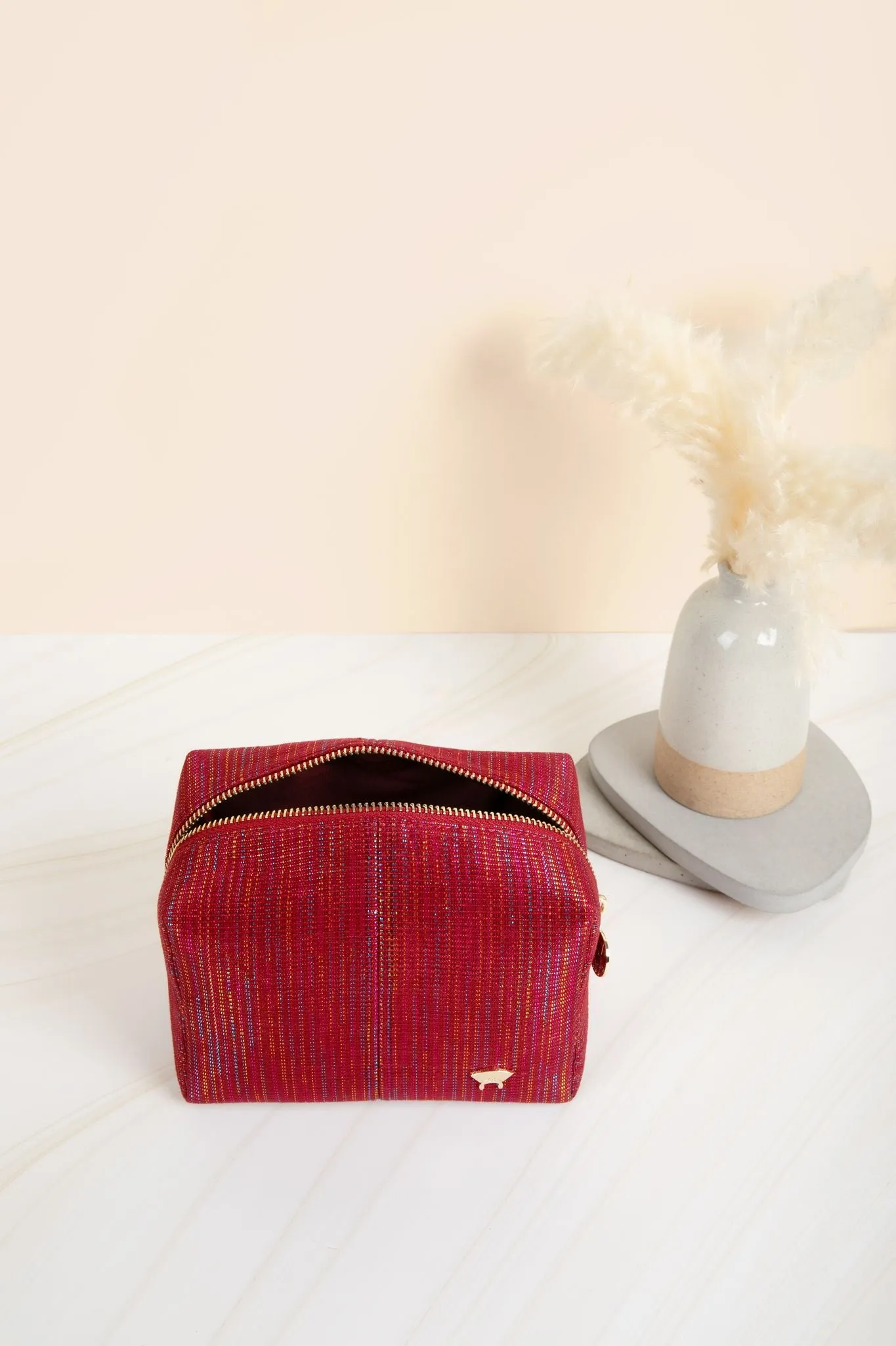 Abike Makeup Pouch - Rouge