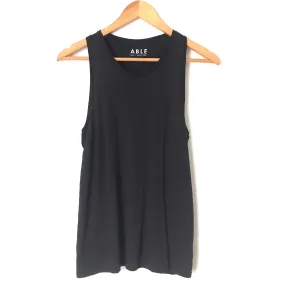 Able Black Racerback Tank- Size S