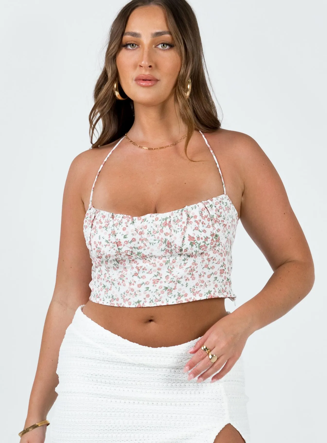 Acer Bustier Top White