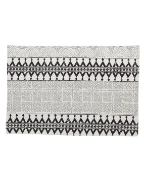 Alankaar Placemat Set Of 2 Placemats (Black)