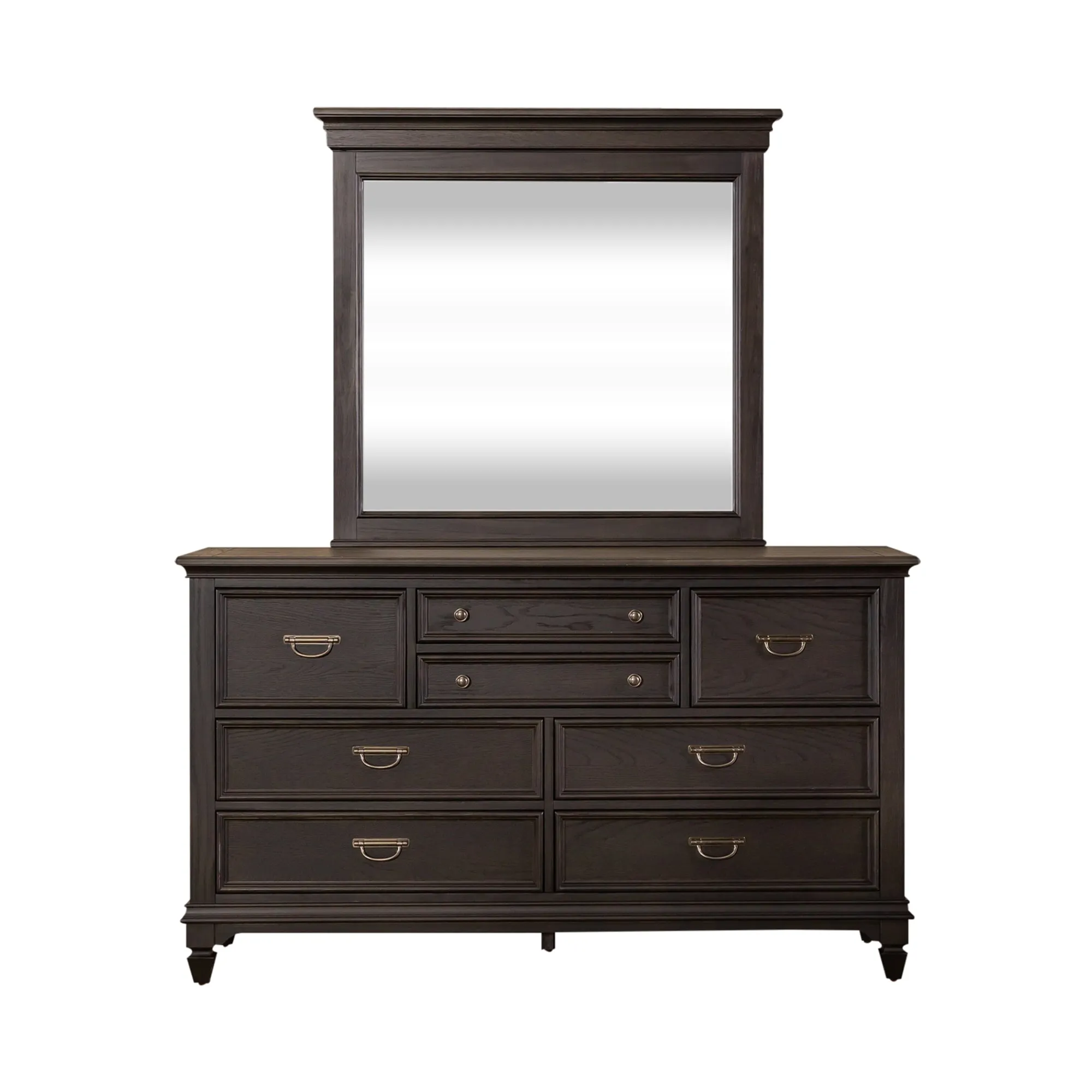 Allyson Park 417B-BR-DM Dresser & Mirror