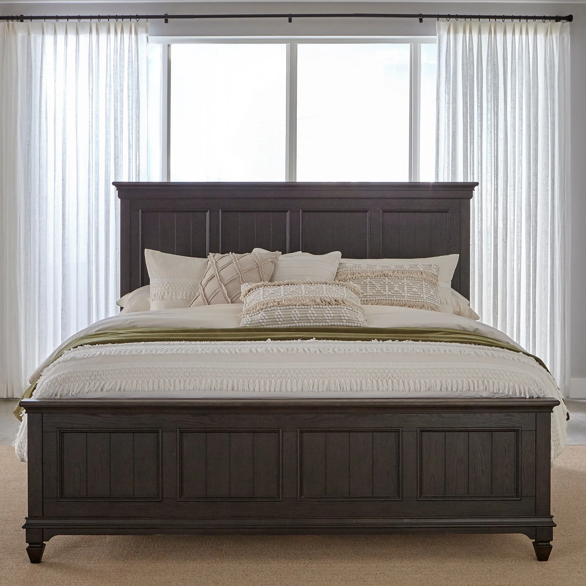 Allyson Park 417B-BR-KPB King Panel Bed