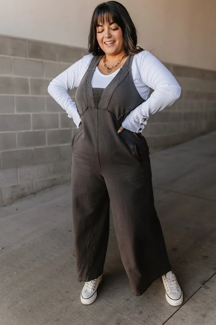 Alyssa Jumpsuit - Charcoal