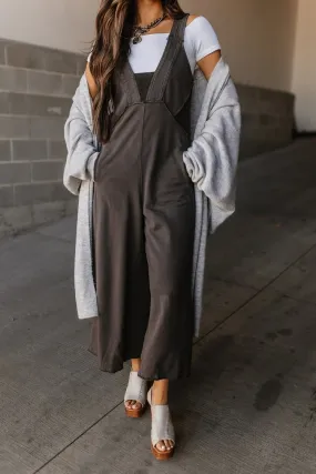 Alyssa Jumpsuit - Charcoal