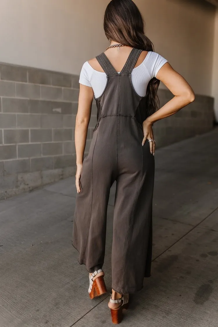 Alyssa Jumpsuit - Charcoal