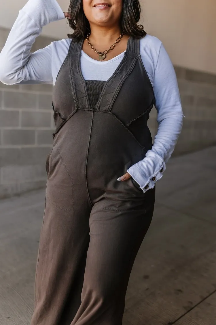 Alyssa Jumpsuit - Charcoal