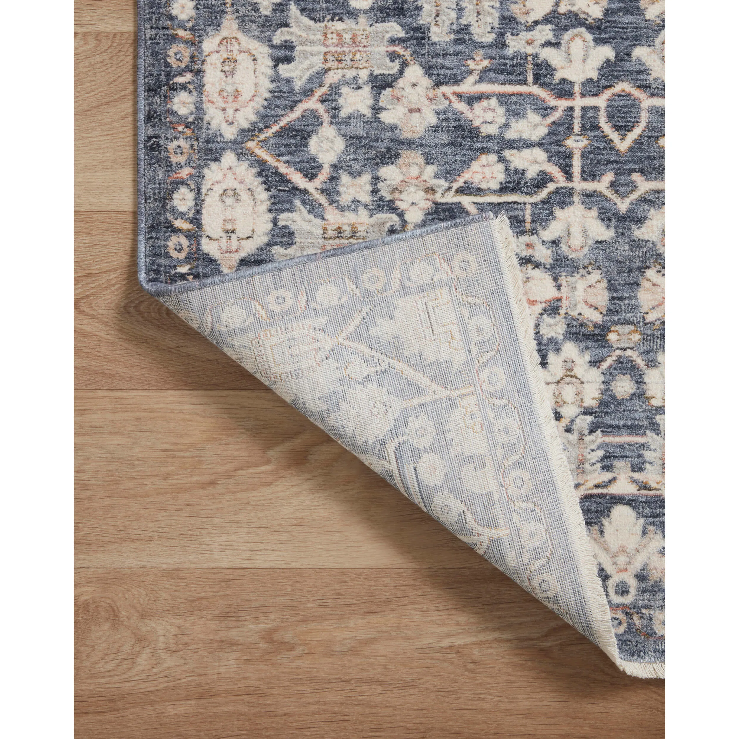 Amber Lewis x Loloi Rug Zuma ZUM-02, Blue/Ivory