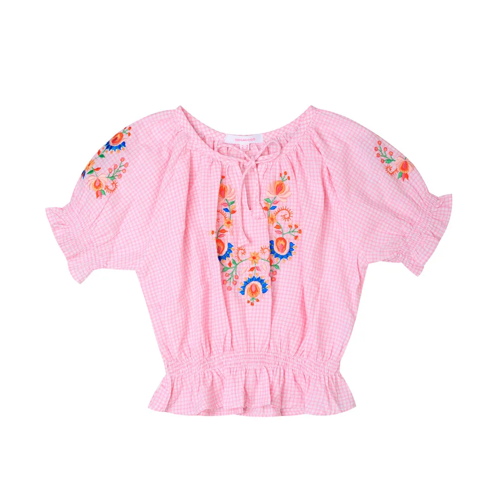 Amour Blouse Mini Vichy