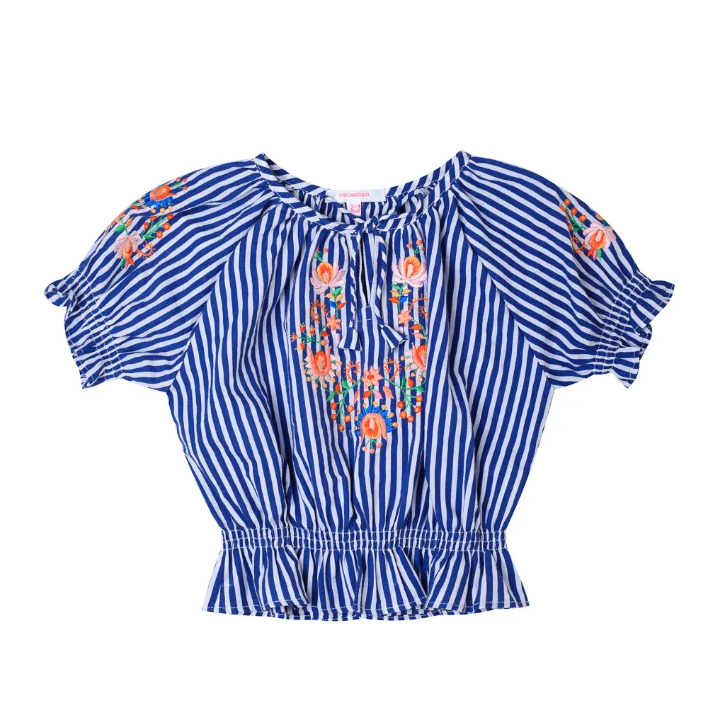 Amour Blouse Stripe