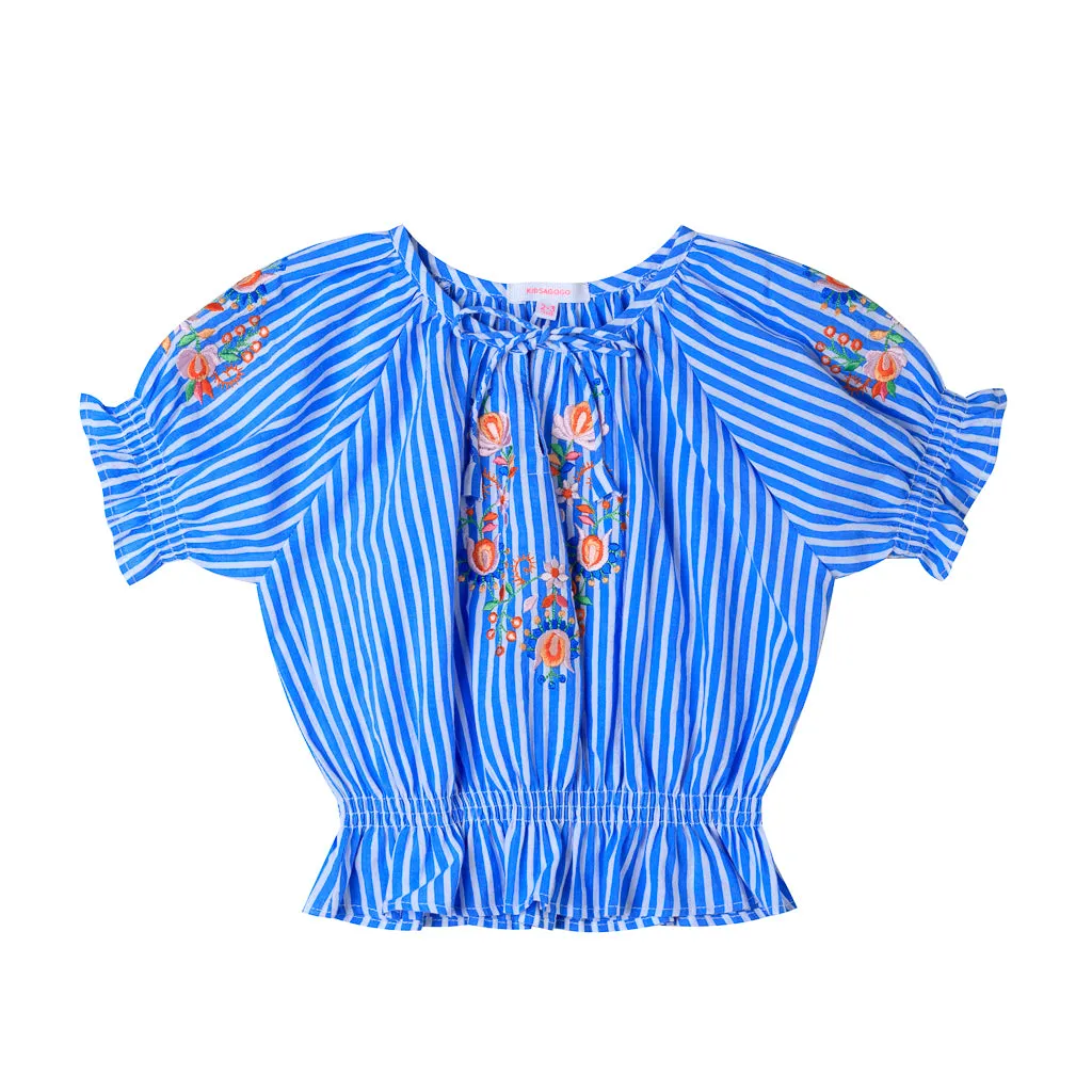 Amour Blouse Stripe