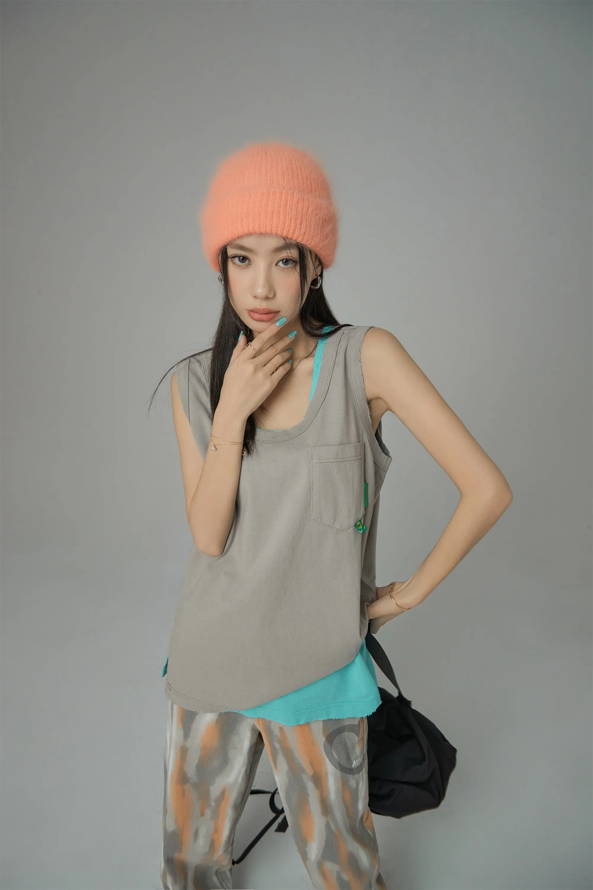 An Undisclose Location Sleeveless Top