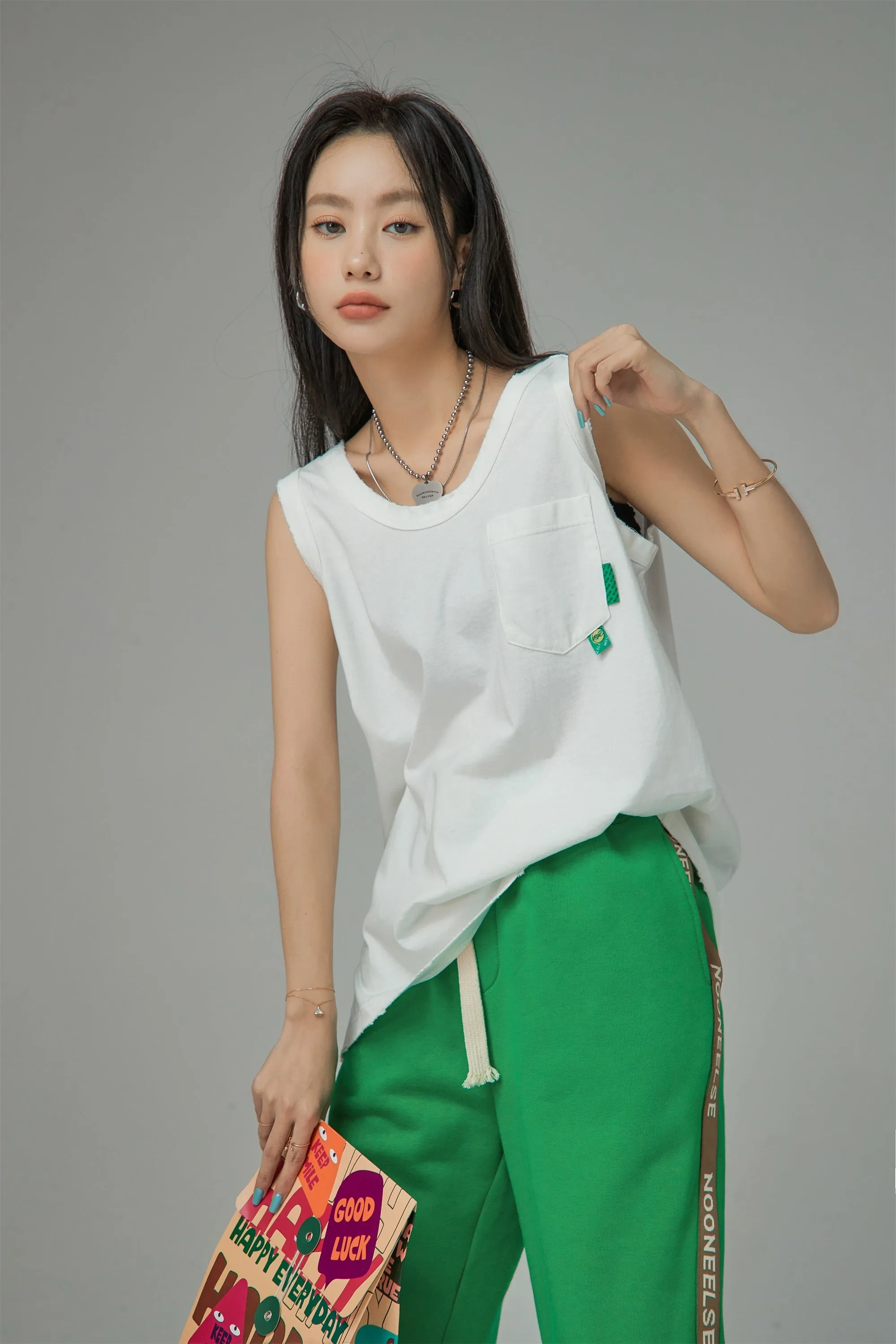 An Undisclose Location Sleeveless Top