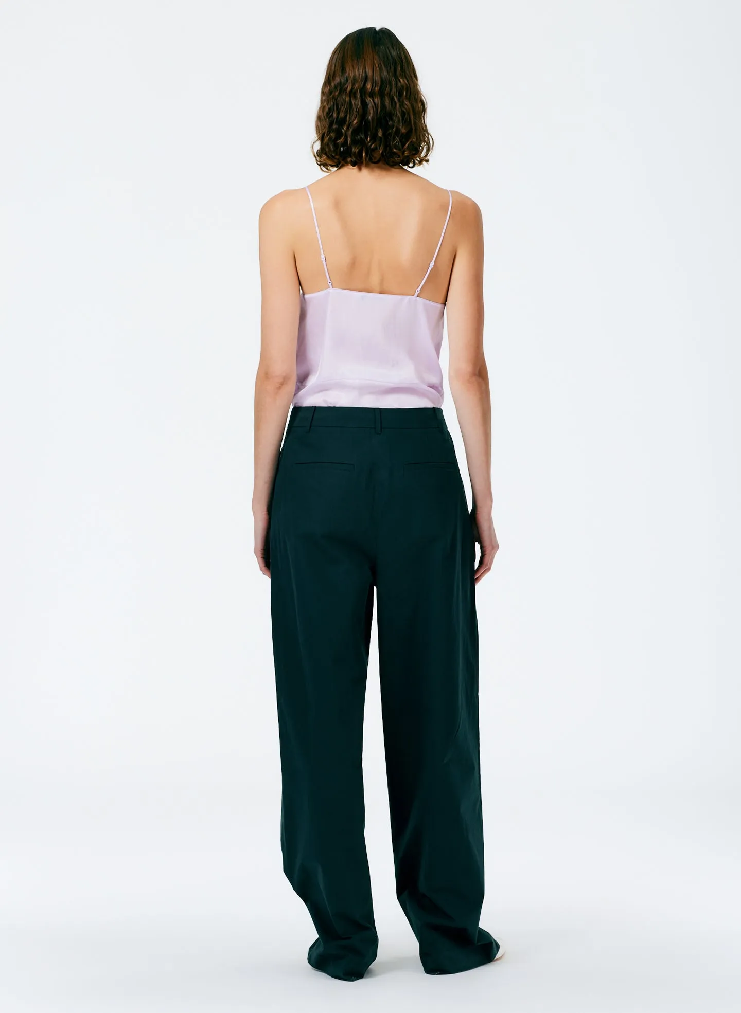 Arun Suiting Asymmetrical Pleat Stella Pant