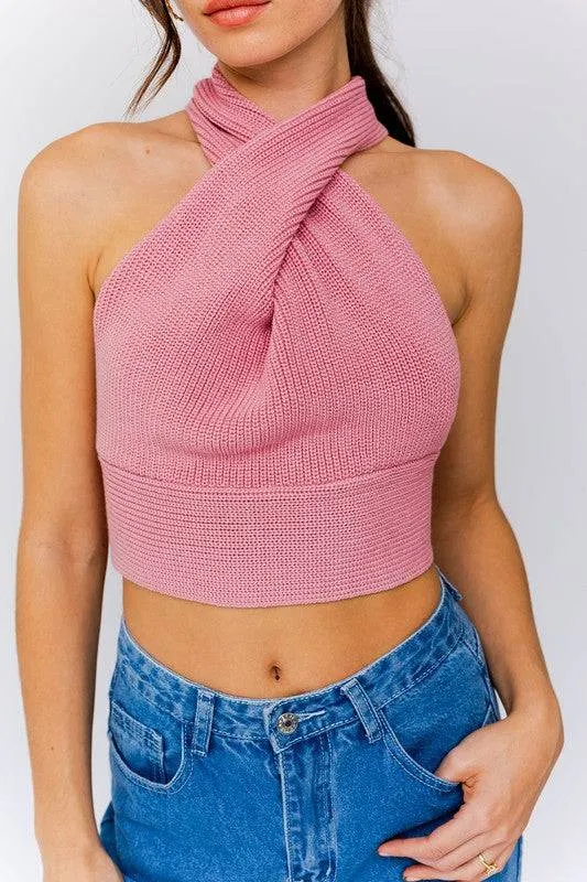 Ashley Knit Crop Top