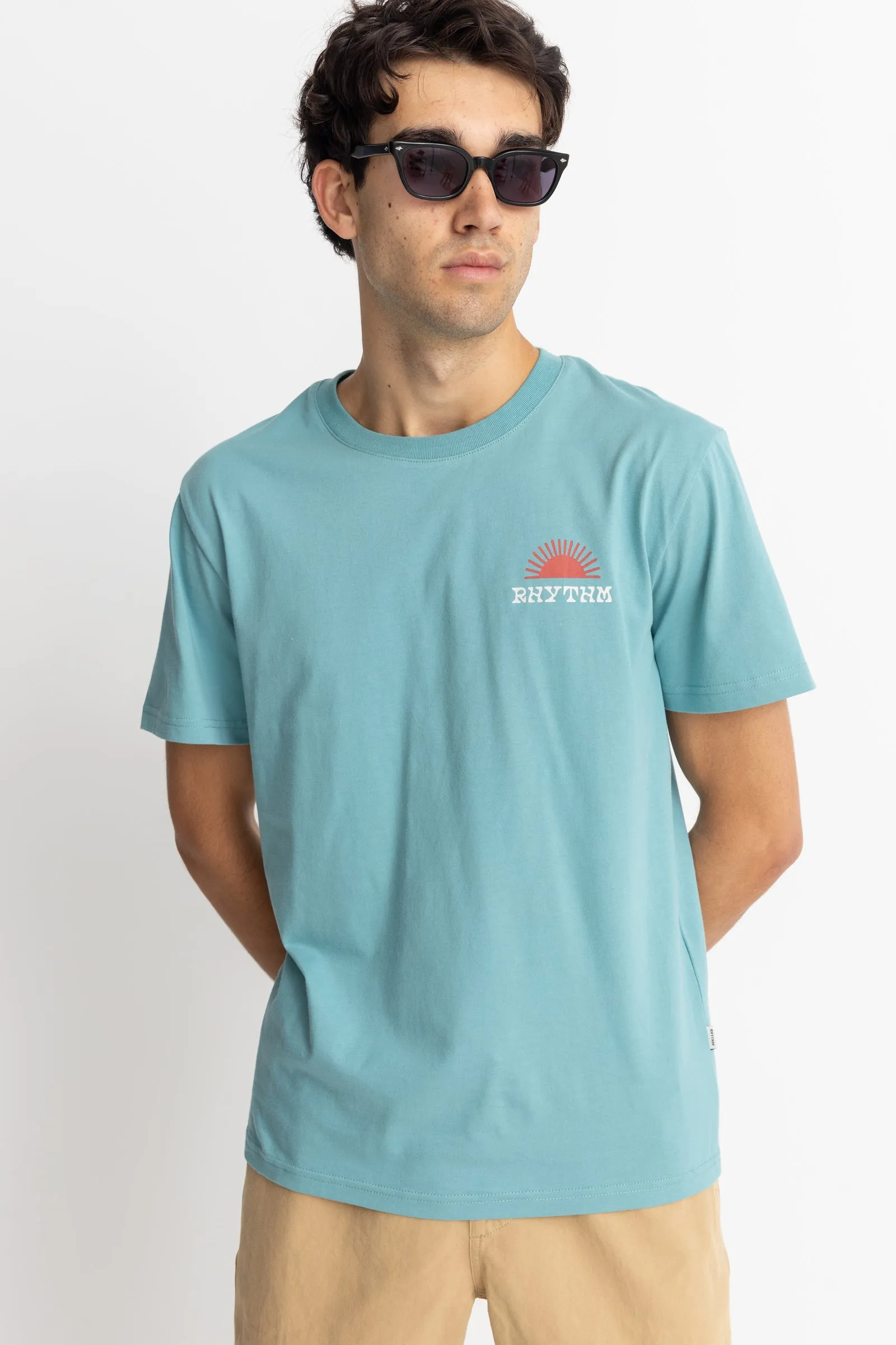 Awake Ss T-Shirt Mineral Blue