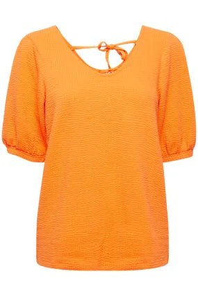 B young palina blouse orange peel 20813338