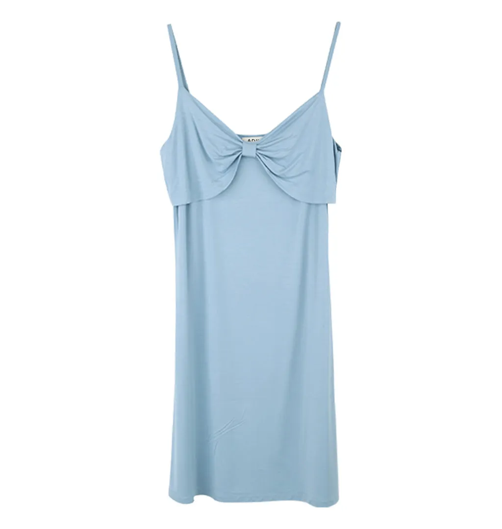 Bamboo Womens Nightie - Blue Nightdress