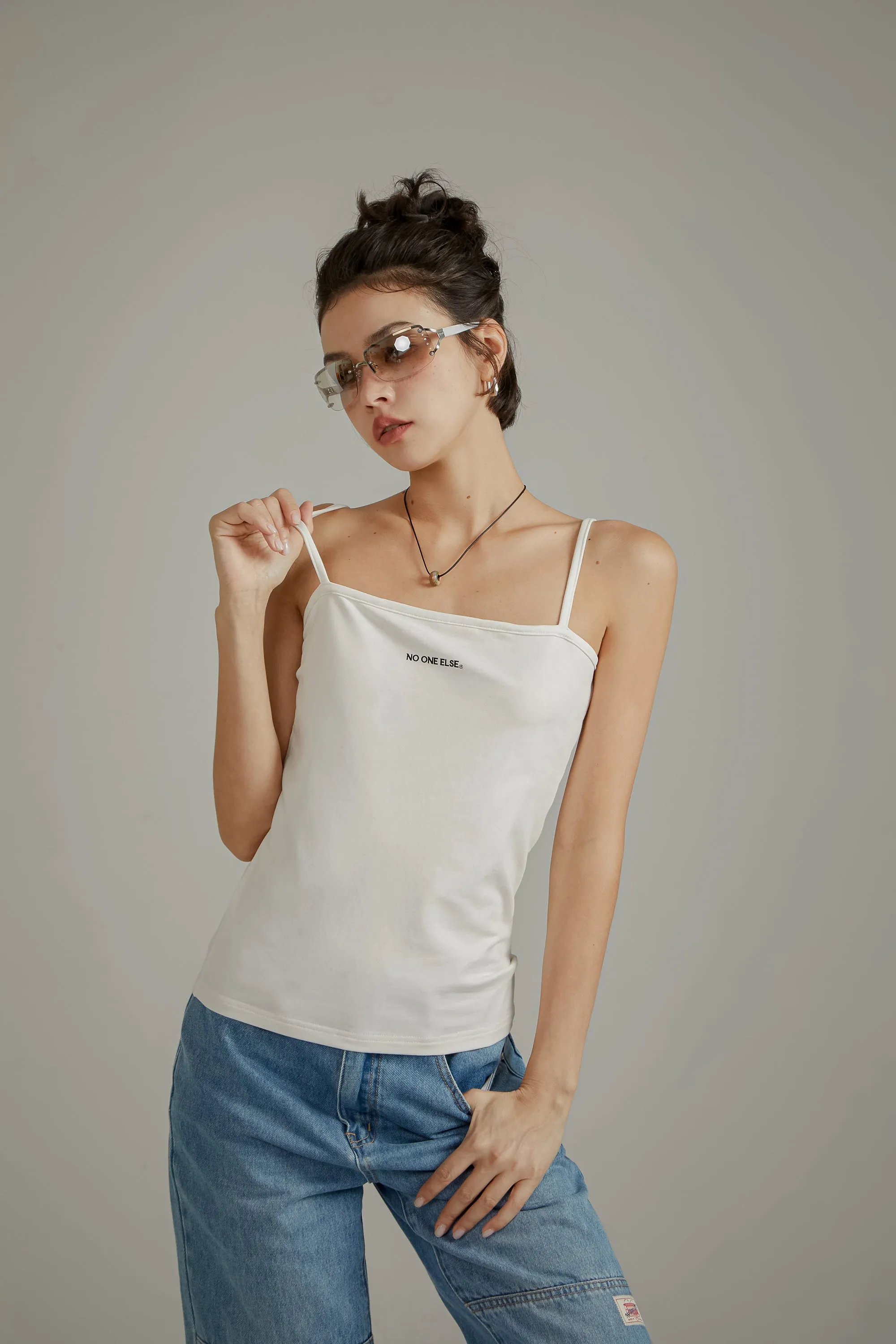 Basic Sleeveless Cami Tank Top