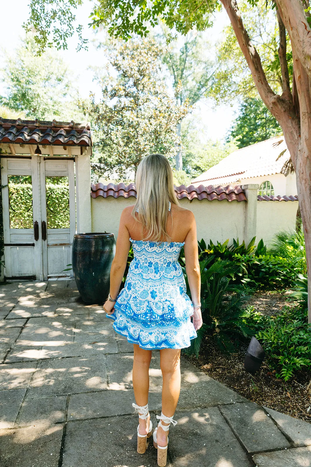 Belize Mini Dress - Blue