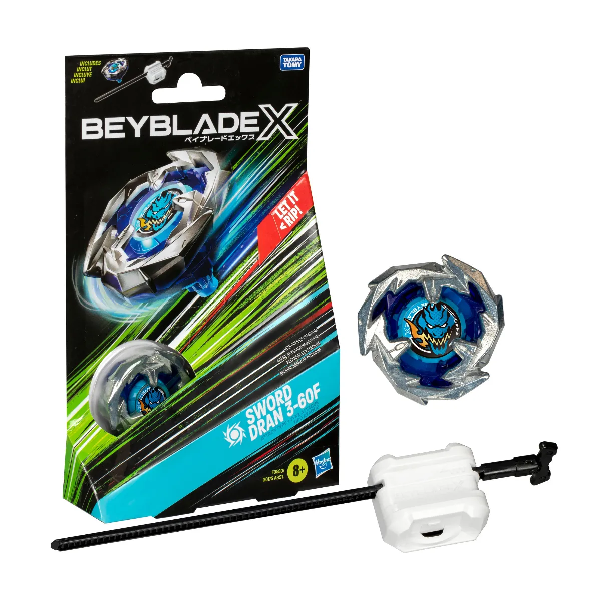 Beyblade X Kit inicial Sword Dran 3-60F