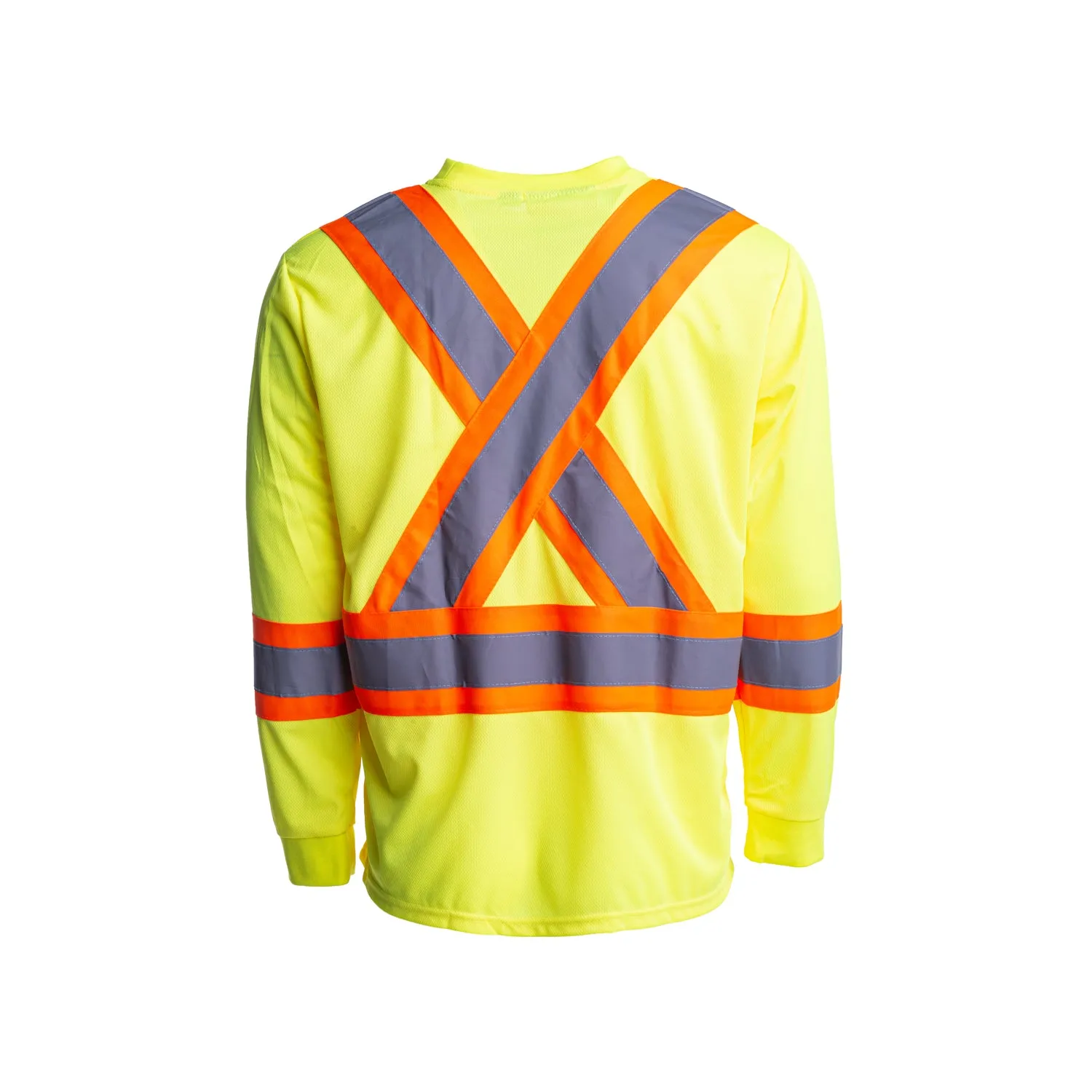 Birdseye Long Sleeve Safety Shirt - TS-6996 Limited Sizing