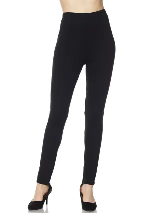 Black Elastic Band Leggings