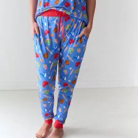 Blue All Stars Women's Pajama Pants