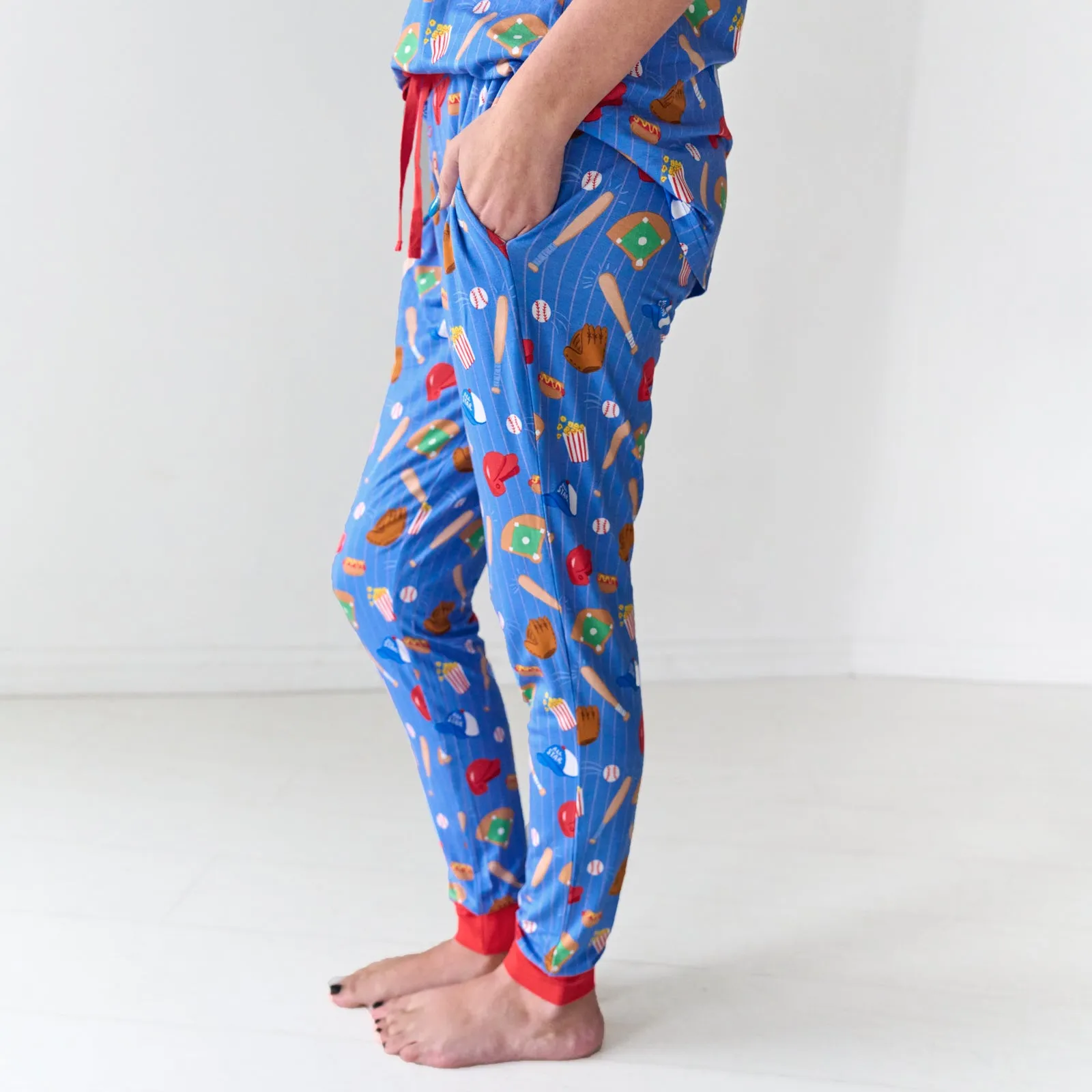 Blue All Stars Women's Pajama Pants