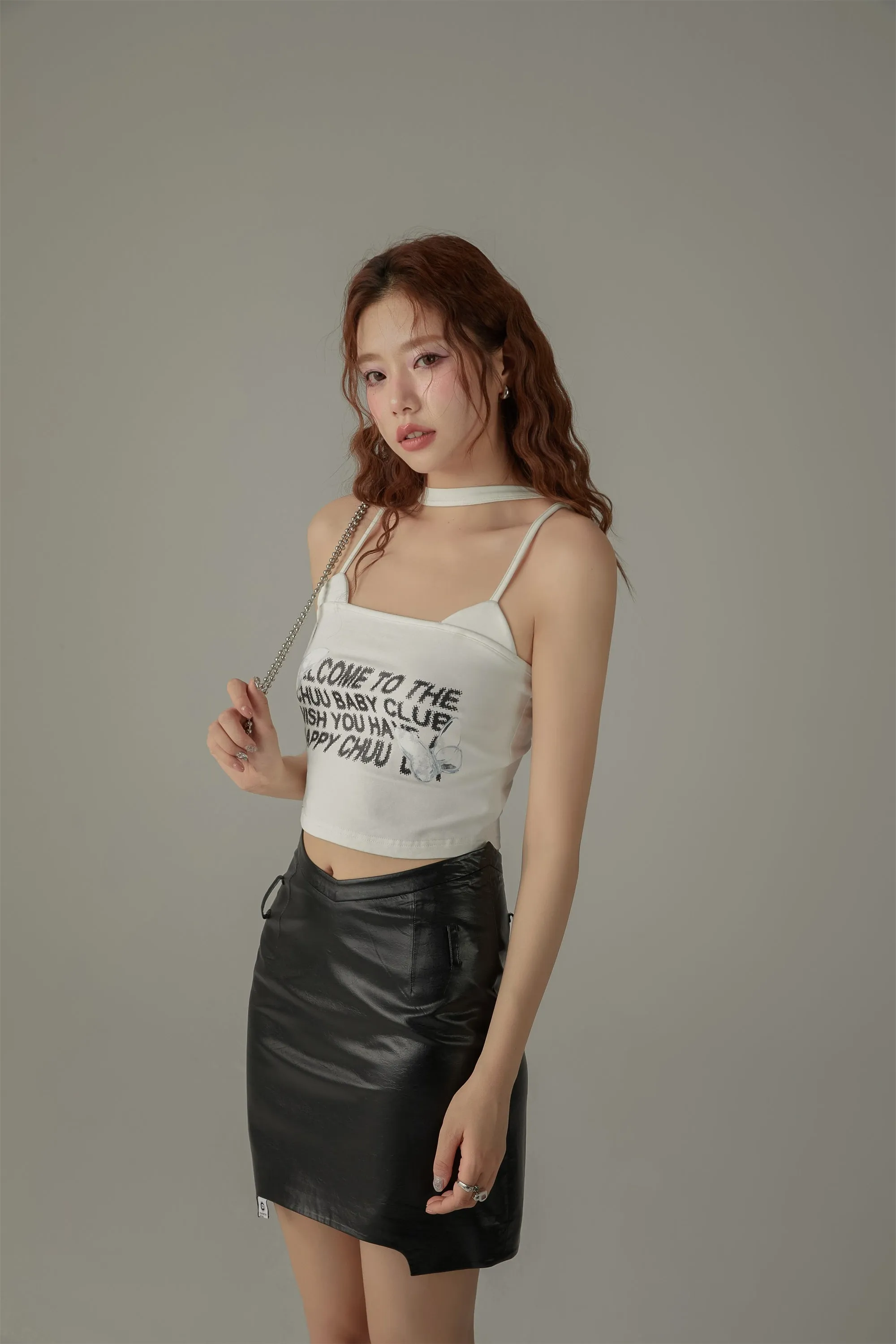 Butterfly Sleeveless Crop Top