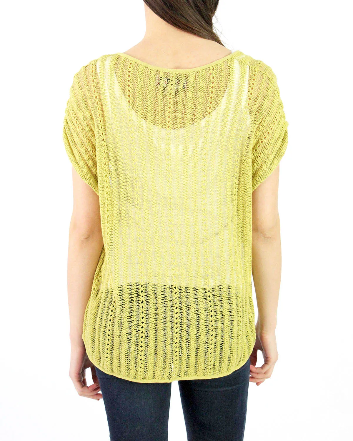 Cadena Cotton Blend Knit Pullover