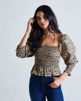 Carmen Top Leopard