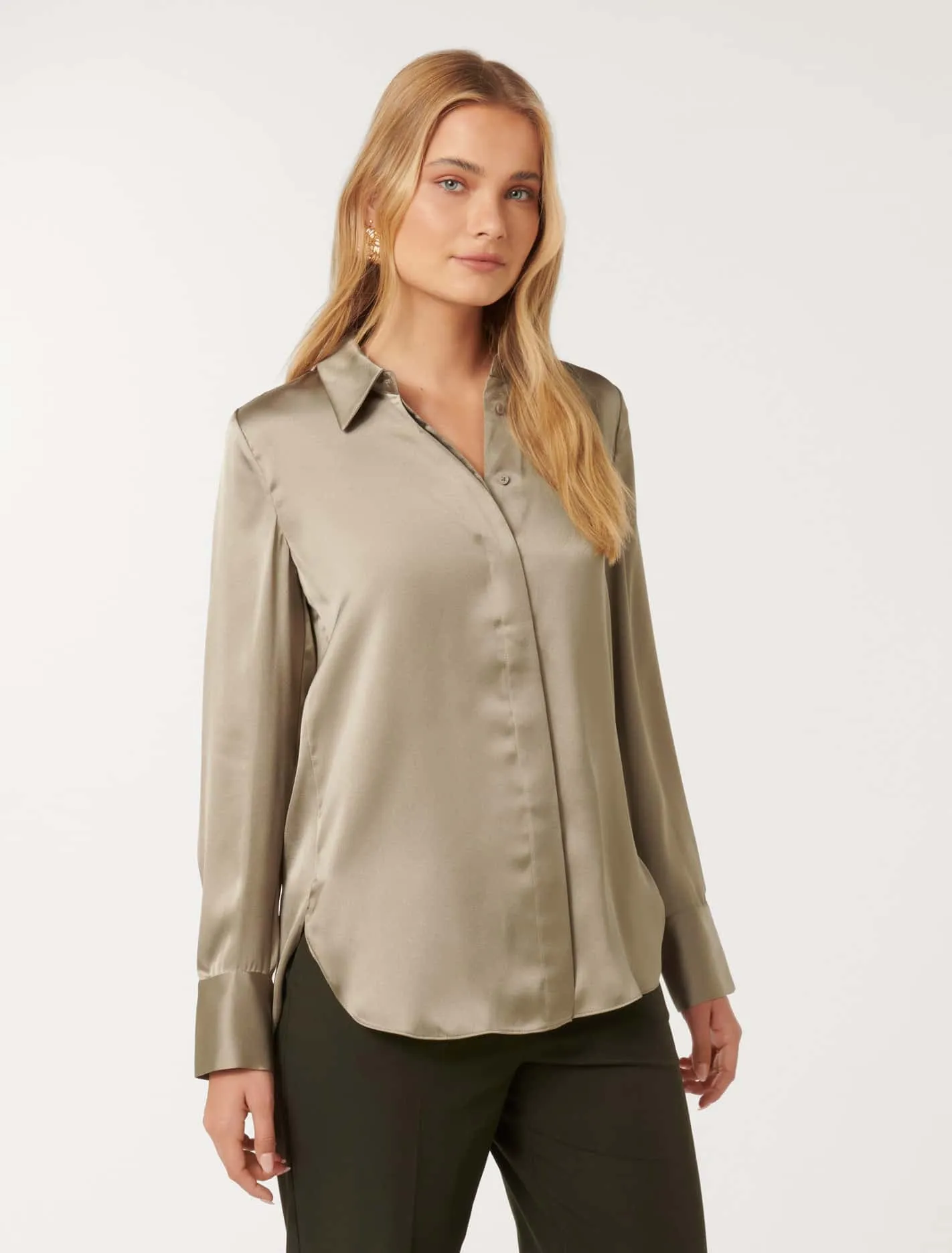 Celia Satin Shirt