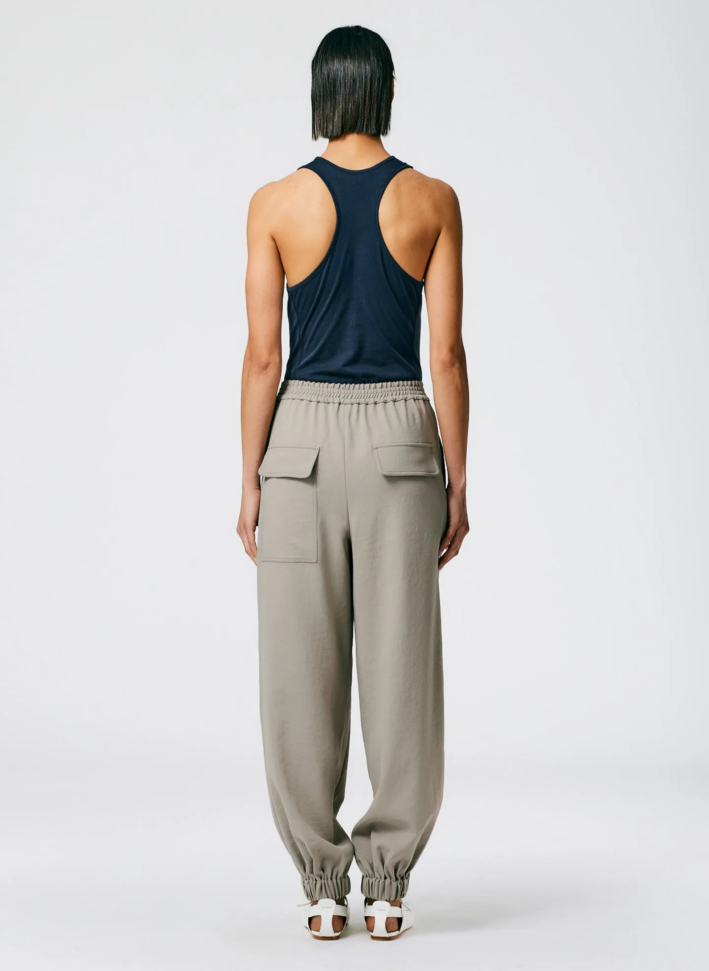 Chalky Drape Plashet Jogger - Regular