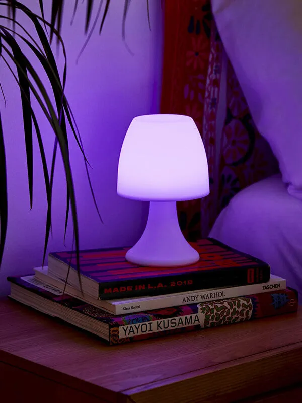 Cordless Multi-Colour LED Table Lamp for Nightstand Decoration