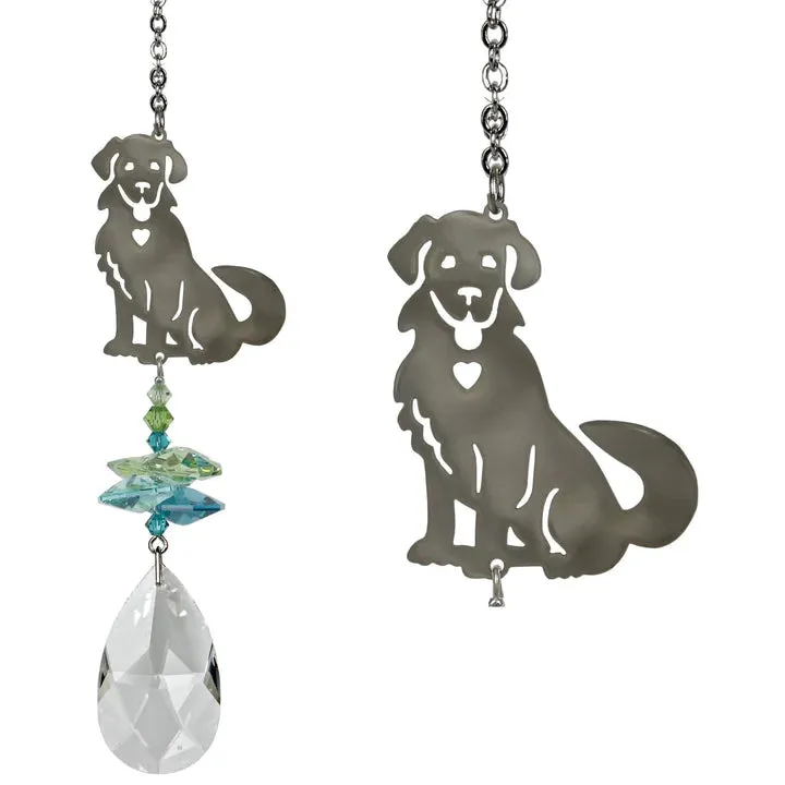 Crystal Fantasy Dog Suncatcher, 11