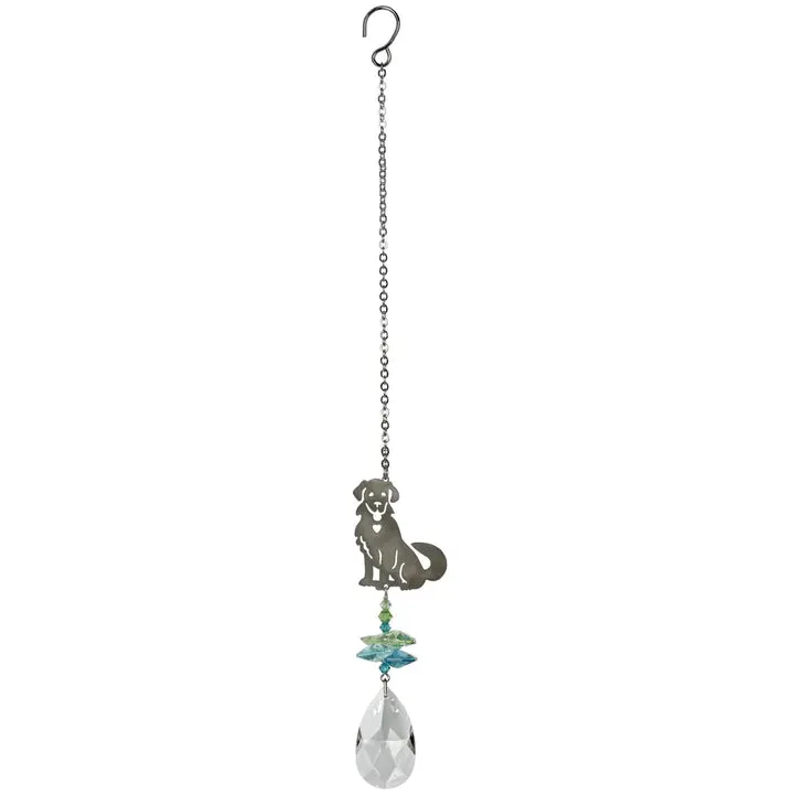 Crystal Fantasy Dog Suncatcher, 11