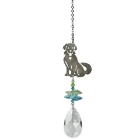 Crystal Fantasy Dog Suncatcher, 11