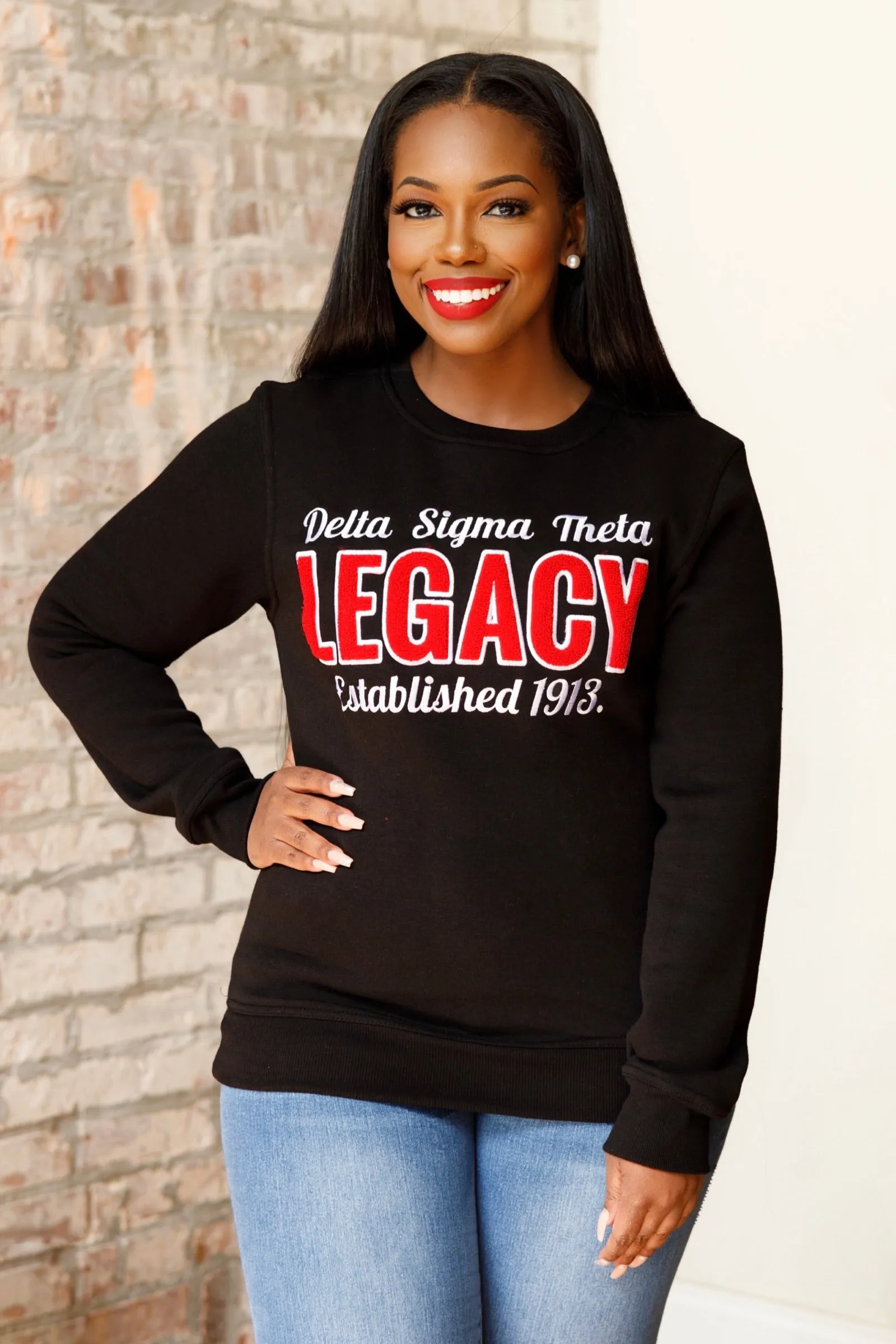 Delta Legacy Chenille Sweatshirt