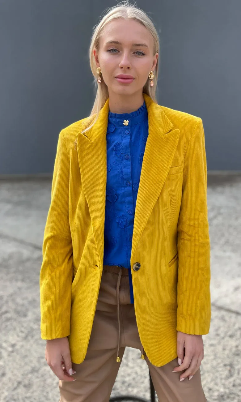 Fabienne Chapot Electric Blue Blouse