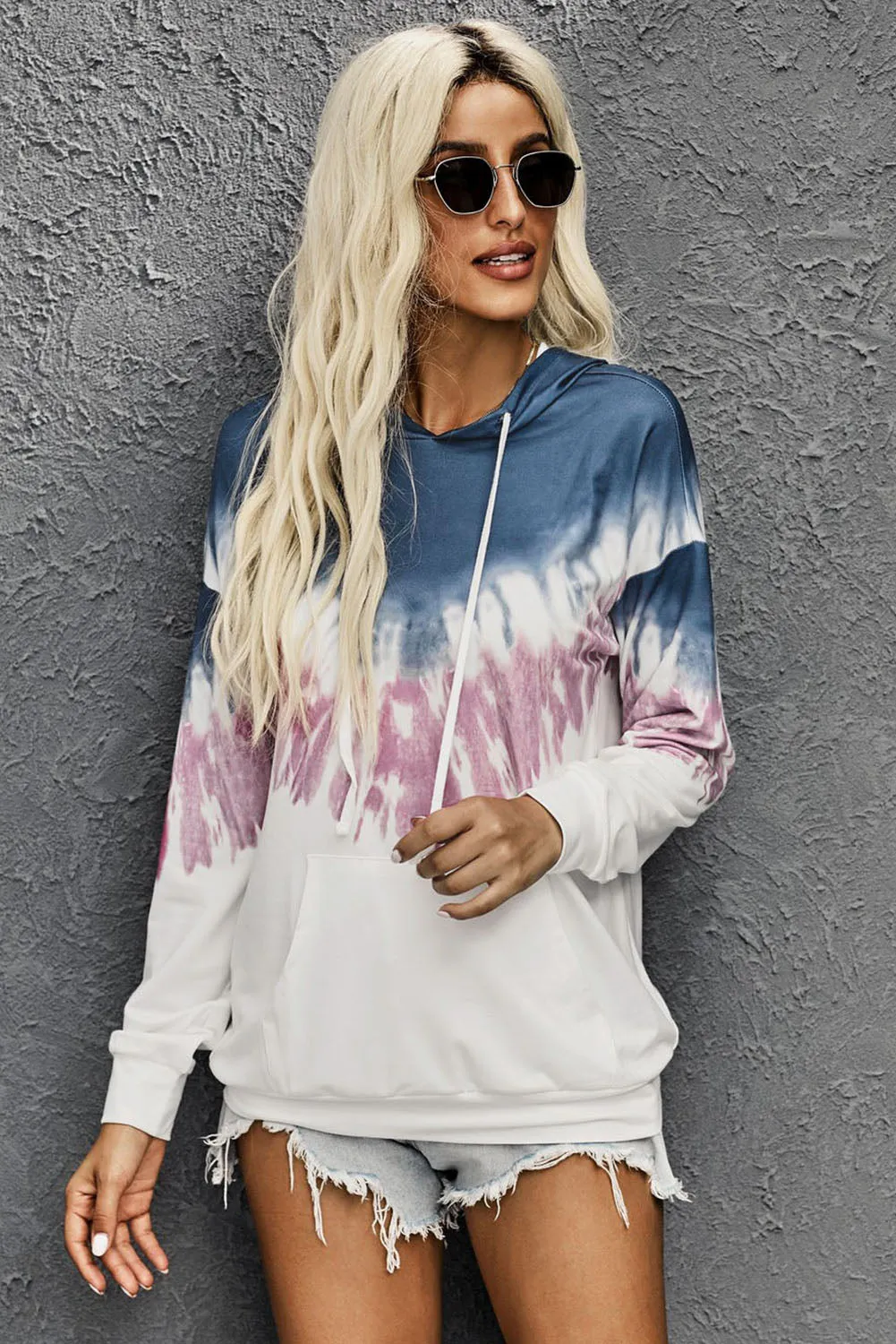 Fashion Demi Tie-dye Hoodie