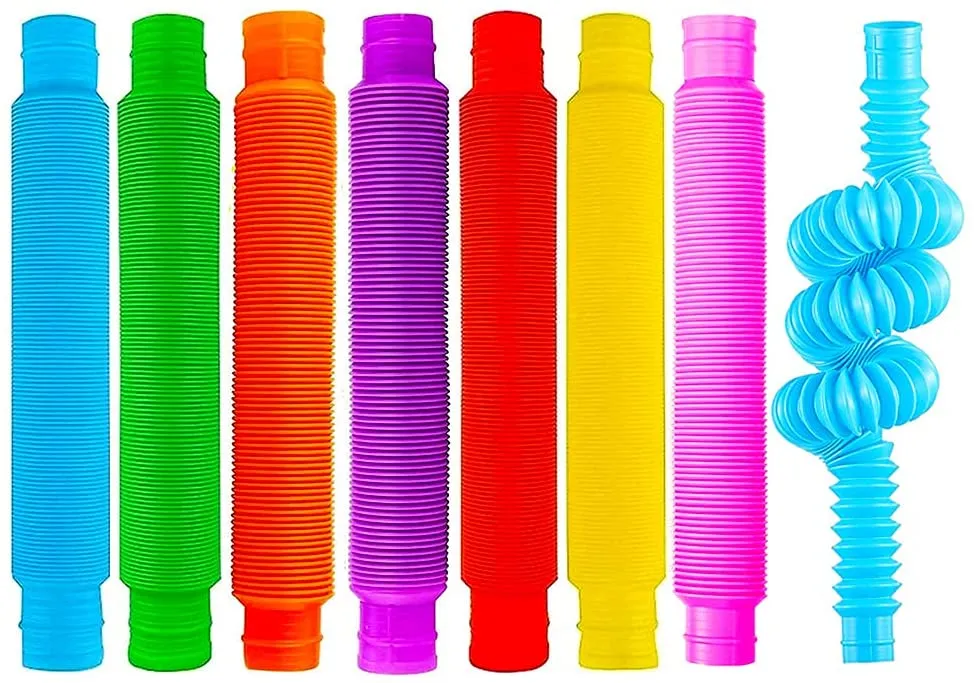 Fidget Pop Tubes 8 Pack